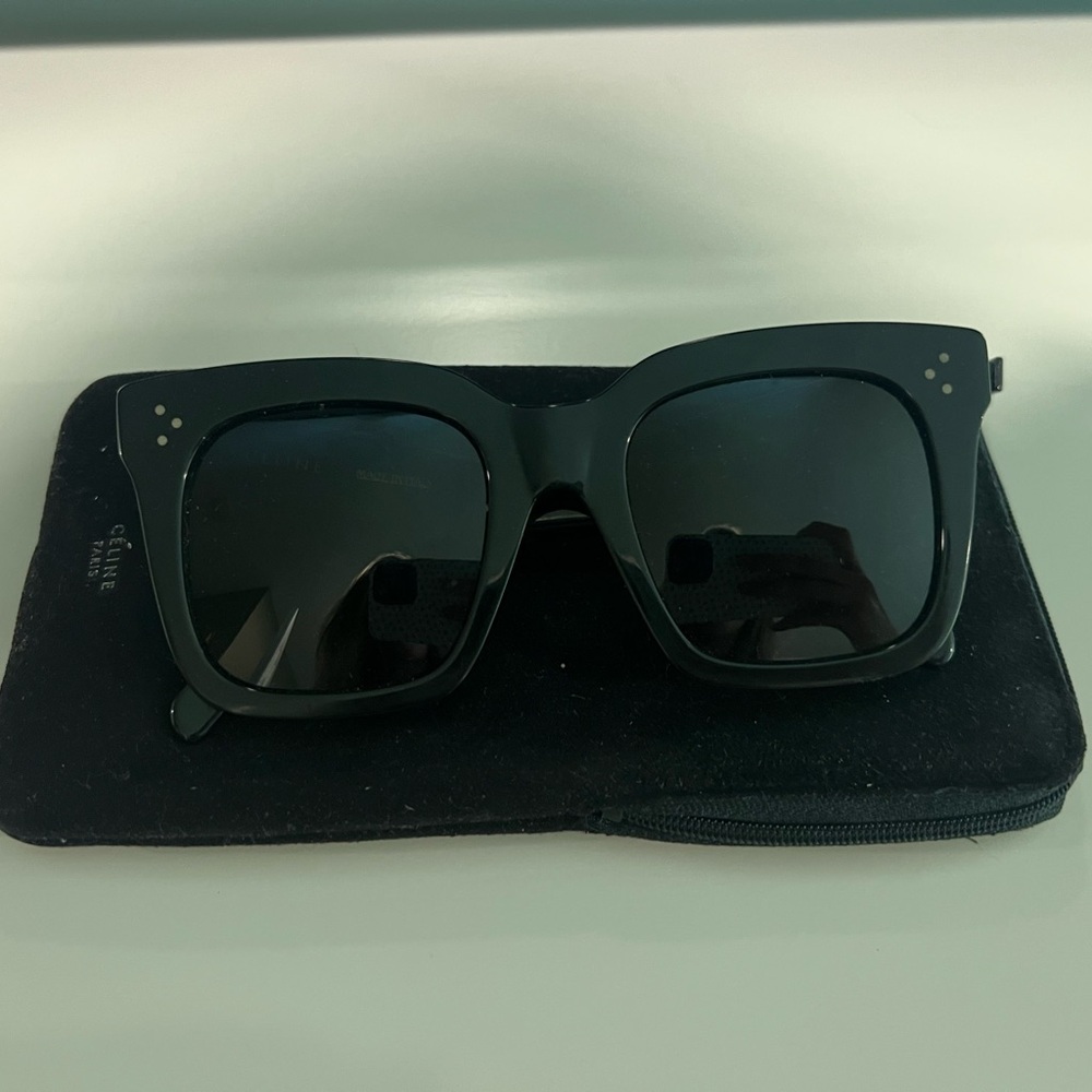 Celine Dark Sunglasses with Black Frame